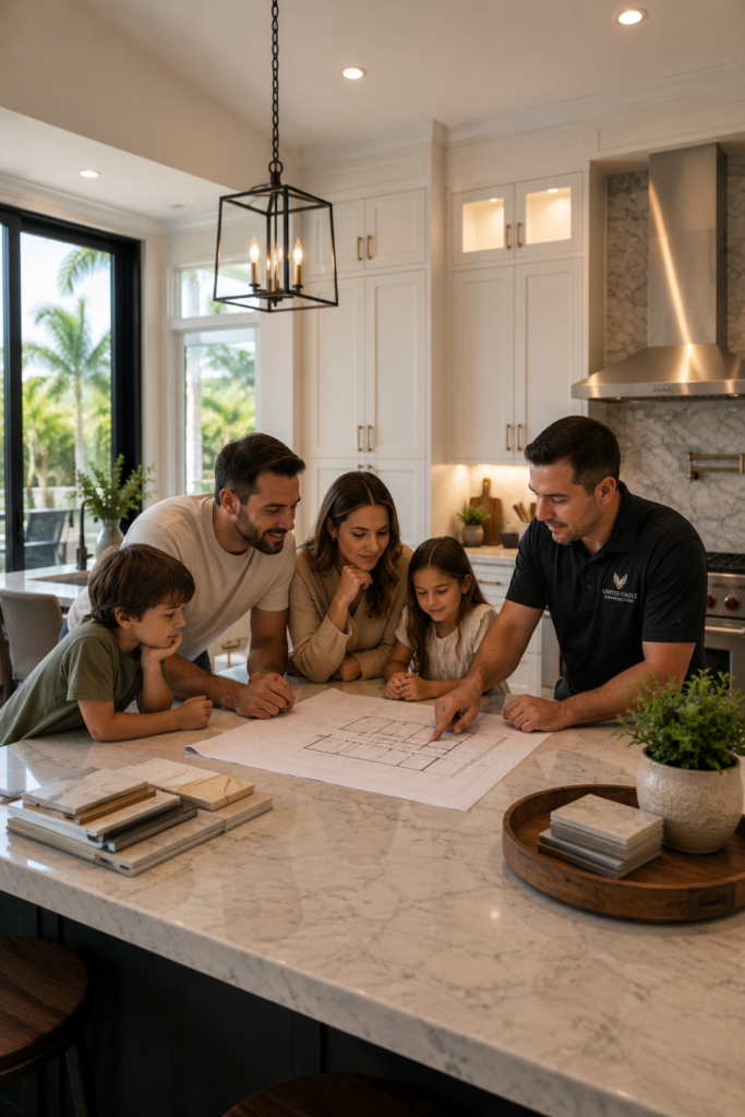 boca raton home remodeling consultation | united eagle construction