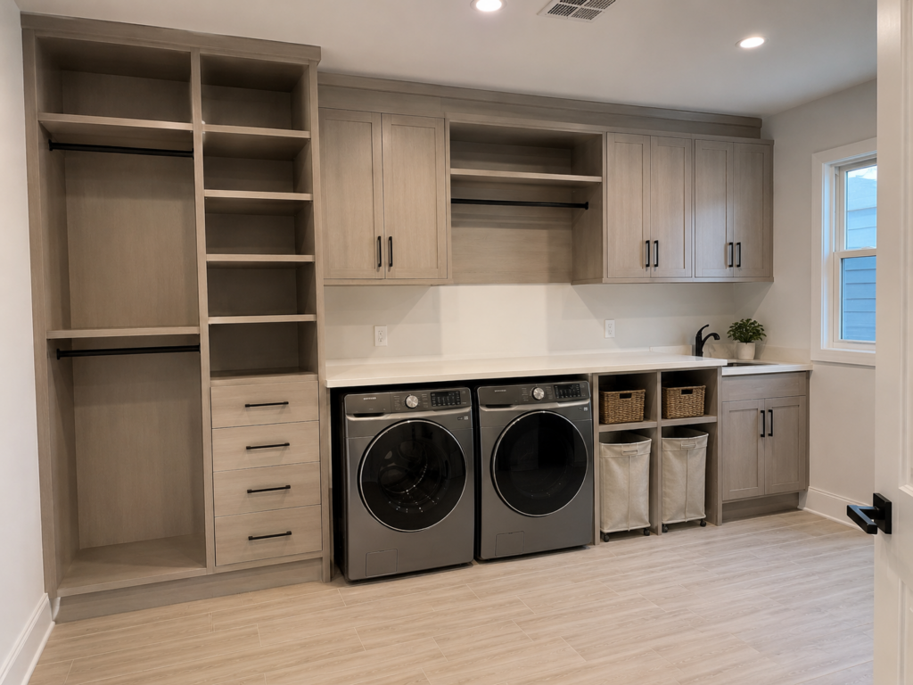 laundry room custom closets