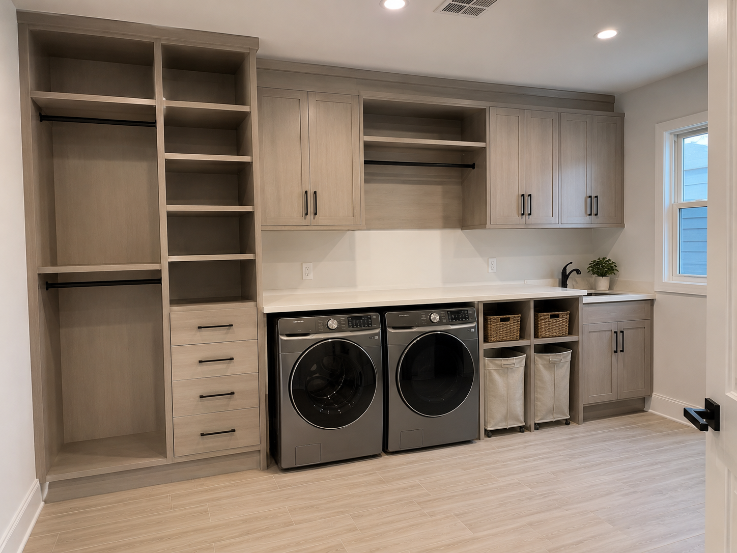 laundry room custom closets