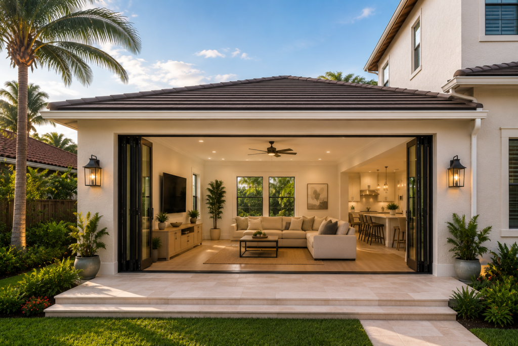 living room extension