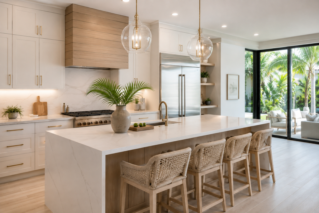 modern kitchen by united eagle construction